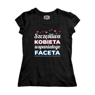 Koszulka Szczęśliwa Kobieta