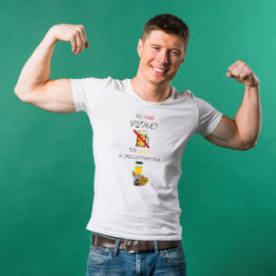 Koszulka „Sok z Jęczmienia” – Śmieszny T-shirt dla Piwoszy